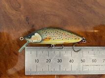 T.C.G Handmade Lures 50s No.9 ハンドメイドミノー アワビ貼り ハンドメイドルアー_画像5