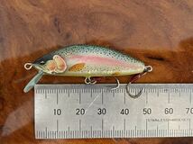 T.C.G Handmade Lures 50s No.19 ハンドメイドミノー アワビ貼り ハンドメイドルアー_画像5