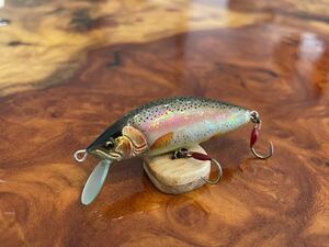 T.C.G Handmade Lures 50s No.23 ハンドメイドミノー アワビ貼り ハンドメイドルアー