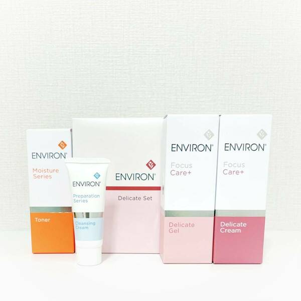 【送料無料】エンビロン★モイスチャートーナー100ml&デリケートセット★新品未使用★ENVIRON★デリケートジェル★デリケートクリーム