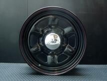 TSW STAR ブラック 16X7J+35 6穴139.7 ホイール4本セット　＜200系ハイエース/100系ハイエースなどに＞_画像2