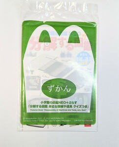 マクドナルド　ハッピーセット　小学館の図鑑NEOぷらす　マック　非売品　未開封　分解する図鑑身近な機械や道具