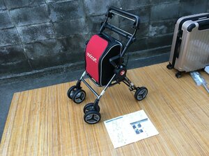 【500円配達～】1台 exicart エキシカート 北欧 デザイン ショッピング シルバーカー カート 歩行 補助車 福祉 介護用品 ミクニ