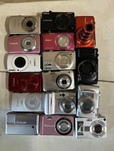 デジタルカメラ SONY /FUJIFILM/ Panasonic/Canon/OLYMPUS/CASIO/Nikon 他色々計50台 ジャンク_画像6