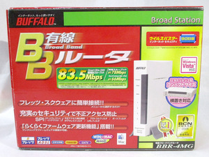 BUFFALO★バッファロー　有線ルーター　BBR-4MG　83.5Mbps　中古★S10834