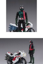 値下(TT)数2セット有《掌動-XX シン・ダブルライダー 仮面ライダー&サイクロン号セット 仮面ライダー2号&サイクロン号セット》SHODO 食玩_画像2