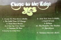 c480CD【CLOSE TO THE EDGE / YES】危機 イエス 輸入盤_画像3