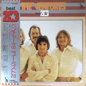 m510 LPレコード【ベンチャーズ・ニュー・ベスト20】THE VENTURES best 20 帯付 美盤