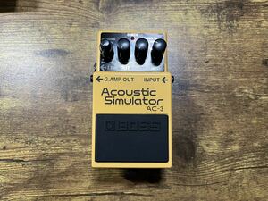 BOSS AC-3 (Acoustic Simulator) エフェクター