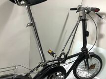 23M11-35：【DAHON Ⅲジャンク要修理】 ダホン 折りたたみ自転車 折りたたみ 16インチ_画像3