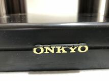 23M11-38：【ONKYO オンキョー】 AS-77DX スピーカースタンド2台1組 D-77XX用スタンド キズ汚れあり_画像4