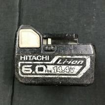 sbt8386 送料無料！動作品 日立工機 FWH14DGL コードレスインパクトドライバー 14.4V6.0Ahバッテリー×1_画像5