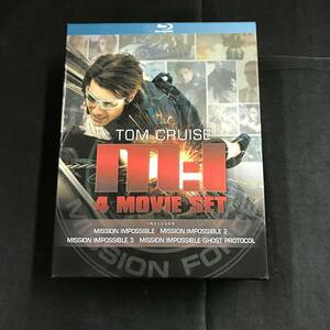 db8427 送料無料！M:I 4 MOVIE SET Blu-ray ミッション・インポッシブル 4作品セット トム・クルーズ