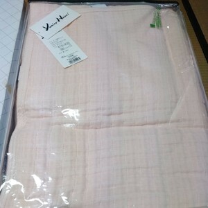 ガーゼ敷パッド　セミダブル　敷パッド　120×205cm　西川リビング　日本製　綿100％　未使用