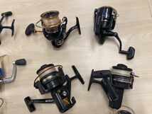 A07-103-1108-123 【ジャンク】釣り具　スピニングリール　海用　850～8000　計20個　Daiwa　OLYMPIC　他　まとめ　_画像4