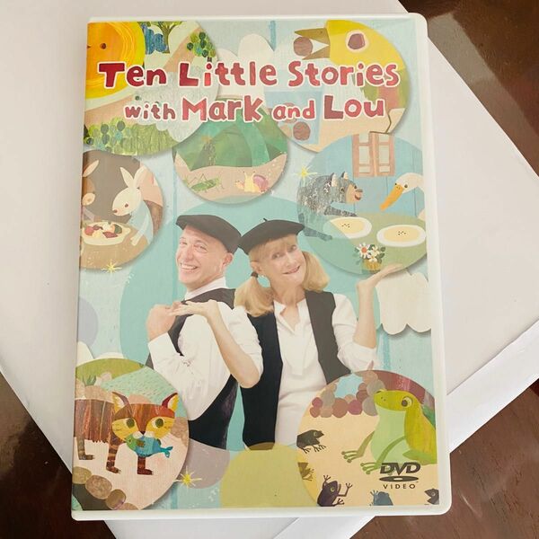 【美品】Ten Little Stories with Mark and Lou DVD dwe 英語絵本