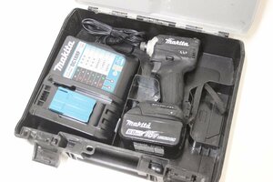 1K320 makita マキタ 充電式 インパクトドライバ TD171D 動作確認済　18V 6.0Ah バッテリー1個 充電器 ケース【ニューポーン】