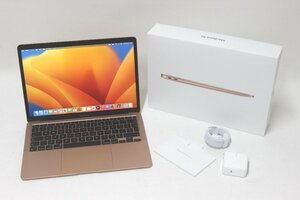 1D272 美品！充放電回数８回！ APPLE Mac Book Air (M1,2020) A2337 EMC3598 Ventura 13.3インチ 16GB SSD256GB 【ニューポーン】