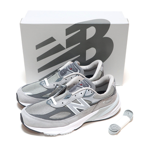 NEW BALANCE M990GL6 GREY GRAY MADE IN USA M990V6 US8.5 26.5cm ( ニューバランス M990 V6 グレー アメリカ製 )