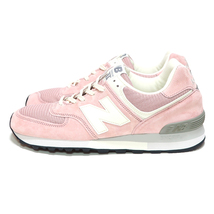 海外限定☆NEW BALANCE OU576PNK US7.5 25.5cm PINK SUEDE MADE IN UK M576 ENGLAND PALE MAUVE ニューバランス スウェード ピンク UK製_画像2