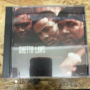 シ● HIPHOP,R&B THE TRANSITIONS - GHETTO LAWS INST,シングル CD 中古品