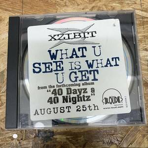 シ● HIPHOP,R&B XZIBIT - WHAT U SEE IS WHAT U GET INST,シングル,HYPE STICKERコレクターズアイテム! CD 中古品