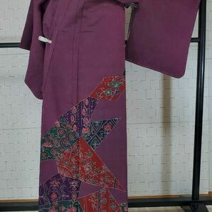 1197-101番　訪問着　しつけ有　未使用　身丈163cm　綺麗　お買い得品