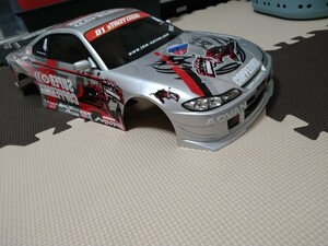 タミヤ ボディ ニスモ　s15 シルビア　RC　tt01 tt02 ドリパケ　yd2 ドリフト