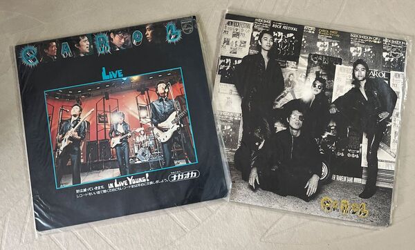 LP キャロル・ファースト と CAROL LIVE IN LIVE YOUNG!