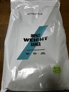 送料無料 国内発送 myprotein マイプロテイン ウエイトゲイナー 抹茶ラテ味 2.5kg × 2袋 計5kg BCAA 筋トレ バルクアップ