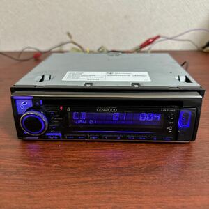 KENWOOD ケンウッド CDレシーバー CDプレイヤー 1DIN Bluetooth 対応 破損無 USB AUX 動作品 U370BT