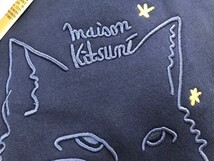 MAISON KITSUNE メゾンキツネ トレーナー スウェット ネイビー XSサイズ_画像7