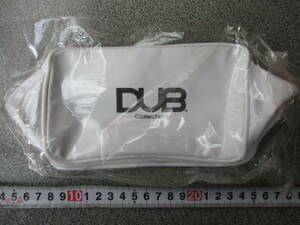 DUB Collection　ホワイト ポーチ　 DUB コレクション 　ダブ コレクション　送料→定形外140円　ダブコレ　新品・未使用　　