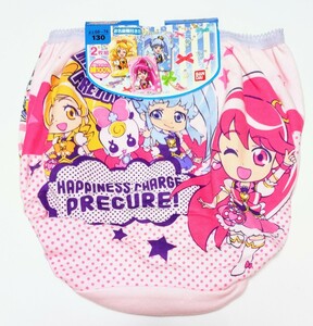 ☆新品☆ハピネスチャージプリキュア☆2枚組ショーツ☆130☆②