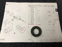 　スズキ　アドレス110（CF11A) UG110（S)W/Y/SK1/SK3　純正クランクシャフトの左側オイルシール（24X43X6）　SUZUKI_画像2