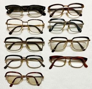 サーモント　ブロウライン眼鏡9本セット　メガネセット