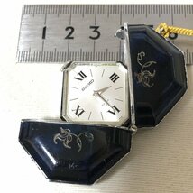 稼働 良品 手巻 SEIKO セイコー 17石 21-7510 ペンダントウォッチ 懐中時計 桃太郎 IW311BT04SK//_画像8