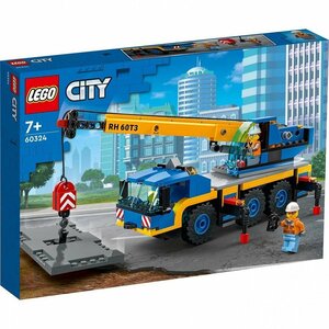 即有 新品未開封 LEGO CITY レゴ シティ 60324 クレーン車 街シリーズ 工事現場 Mobile Crane building Kit 同梱可 宅急便 送料1050円～