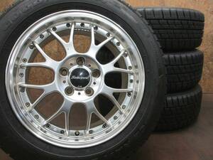 ★Bahnsport + スタッドレスGOODYEAR ICENAVI ZEAⅡ 215/60R17 4本セット[C-HR アルファード ヴェルファイア エルグランド ヴェゼル CX-30]