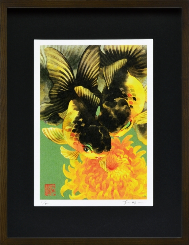 艺术微喷带框绘画岩本夏希《香秋王子》, 艺术品, 打印, 其他的