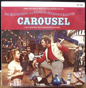 【ST054】RODGERS & HAMMERSTEIN「Carousel (回転木馬) : OST」, 60頃 JPN 赤盤/ペラジャケ　★サウンドトラック/ミュージカル