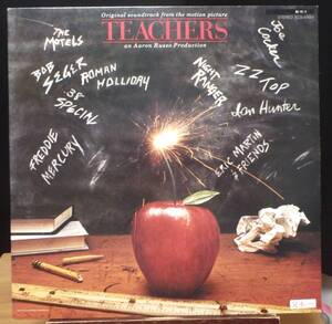 【ST042】V.A.「Teachers (ティーチャーズ) : OST」, 84 JPN 初回盤/白ラベル見本　★サウンドトラック/ハード・ロック/ポップ・ロック