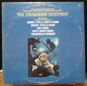【ST050】V.A.「The Strawberry Statement」(2LP), 70 US Original　★サウンドトラック/フォーク・ロック/サイケ
