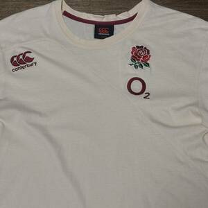 ◎カンタベリー ラグビー イングランド代表 Tシャツ canterbury England national rugby union team shirt