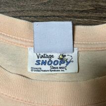 ◎MLB ニューヨークメッツ スヌーピー Tシャツ New York Mets vintage snoopy COOPERSTOWN Charlie Brown SCHROEDER of the 1960s shirt_画像6