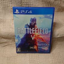 美品[Zo] PS4 Play Station 4 　バトルフィールドV　 BATTLEFIELD V　定形外郵便250円発送①_画像1