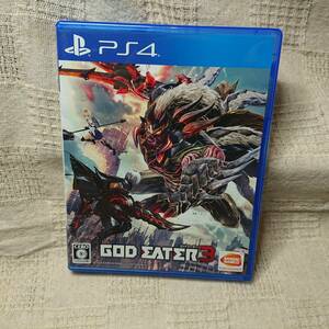 美品[Zo] PS4 Play Station 4 　GOD EATER3　ゴッドイーター3　　定形外郵便250円発送