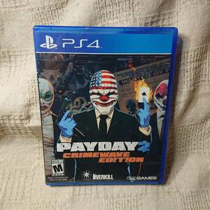 [Zr] PS4 Play Station 4 　Payday 2 Crimewave　Edition　輸入版　定形外郵便250円発送