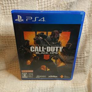 美品[Zr] PS4 Play Station 4 　コール オブ デューティ ブラックオプス4 / CALL OF DUTY BLACK OPS4　　定形外郵便250円発送②