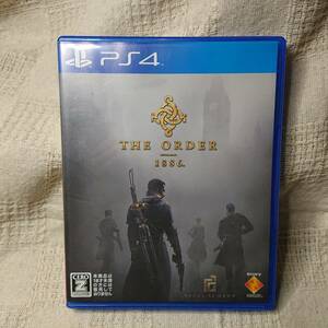 美品[Zx] PS4 Play Station 4 The Order　 1886　 定形外郵便250円発送